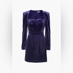 ADELYN RAE EUNICE VELVET BODYCON MINI DRESS, NWT.